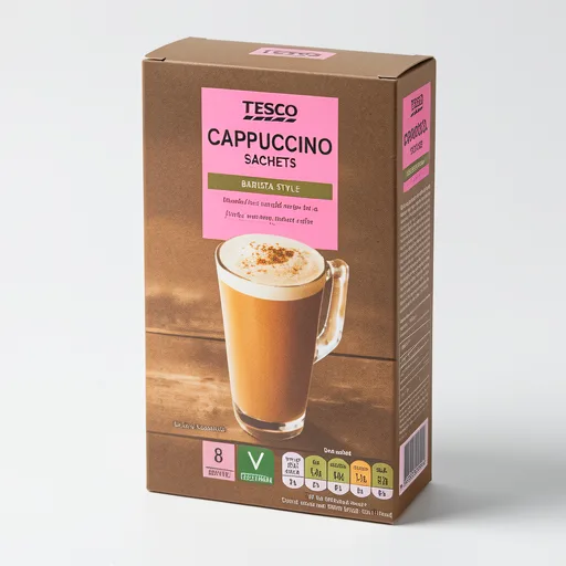 Tesco Cappuccino Sachets 124G (8*15.5G)