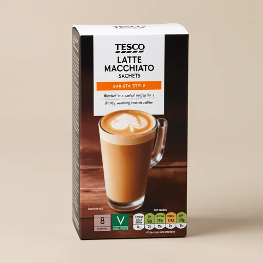 Tesco Latte Macchiato Sachets 124G (8*15.5G)
