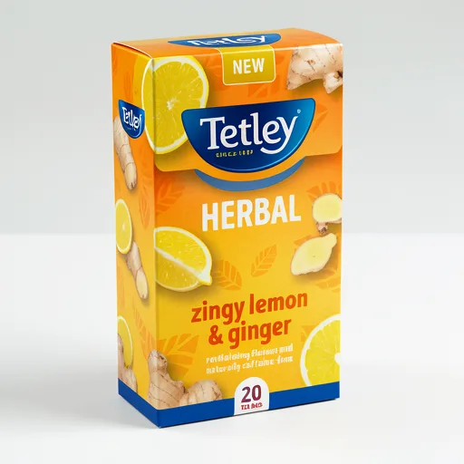 Tetley Lemon & Ginger Tea Bags