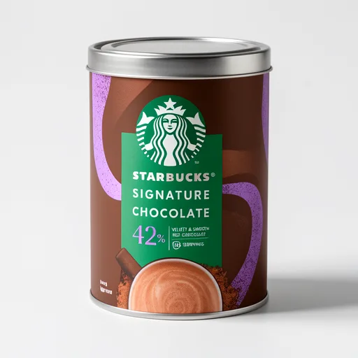 Starbucks SIGNATURE CHOCOLATE 42% Cocoa Hot Chocolate Powder 330g Tin
