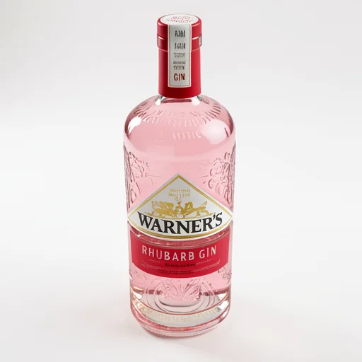 Warners Rhubarb Gin 70Cl