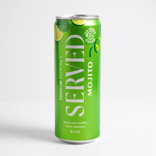 SERVED Mojito 8% ABV