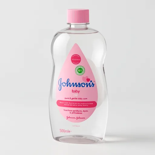 Johnson's Baby Oil 500 ml Moisturising Baby Oil to Protect Delicate Skin