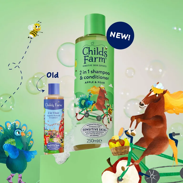 Childs Farm 2 In1 Shampoo & Conditioner Apple & Pear    250ml