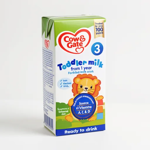 Cow & Gate 3 Toddler Milk Formula Liquid Ready to Feed 1-3 Years