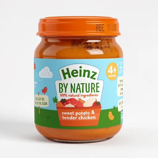 Heinz Sweet Potato & Chicken Baby Food Jar 120g