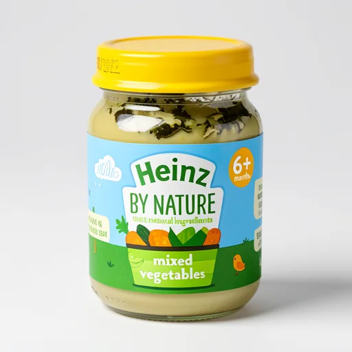 Heinz Mixed Vegetables Jar Baby Food 120g