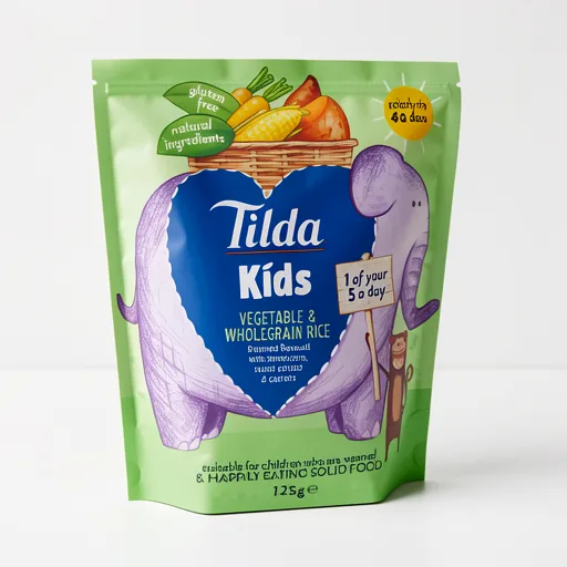 Tilda Kids Vegetable & Wholegrain Rice
