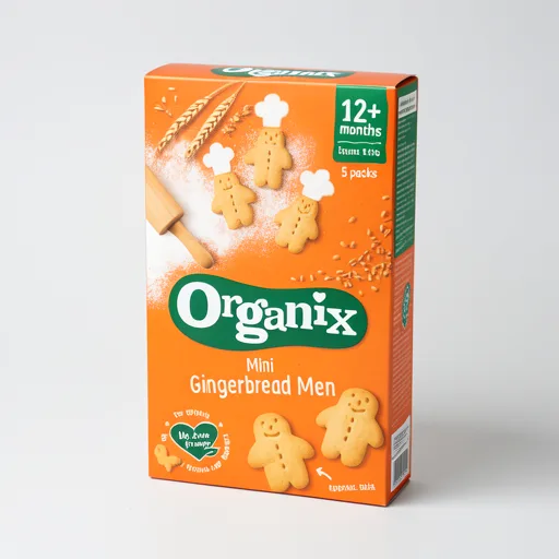 Organix Mini Gingerbread Men 5x20g