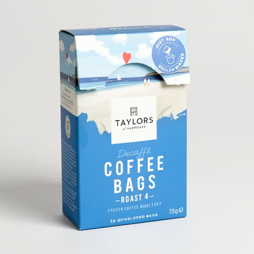 Taylors of Harrogate Decaffe Ground Coffee Bags x10