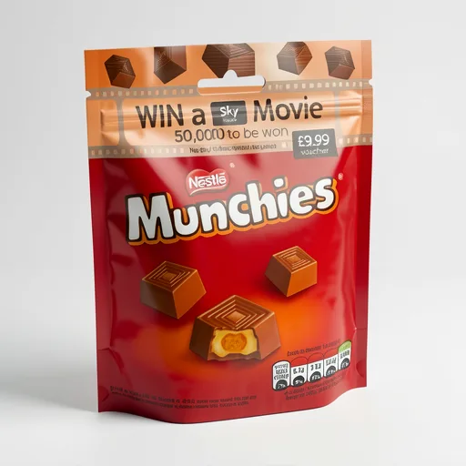 Munchies Milk Chocolate & Caramel Sharing Bag 104g