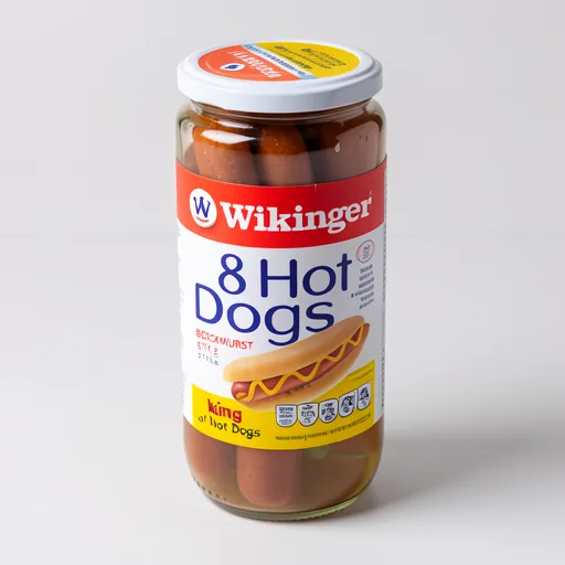Wikinger 8 Hot Dogs 550g