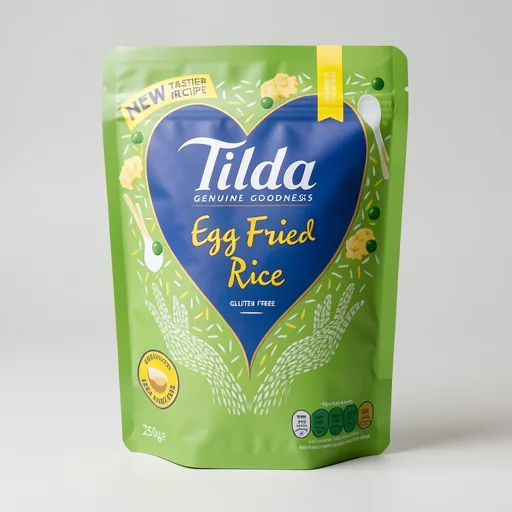 Tilda Microwave Rice Egg Fried 250g