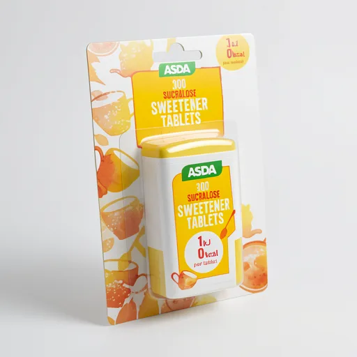 ASDA 300 Sucralose Sweetener Tablets 15.6g