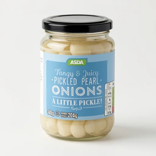 ASDA Pickled Pearl Onions 340g