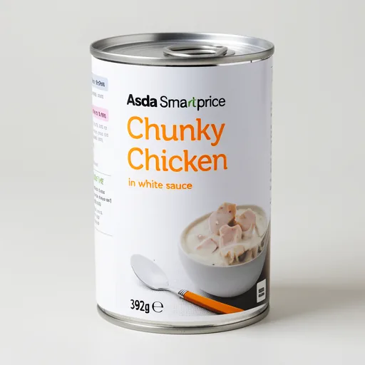 JUST ESSENTIALS by ASDA Chunky Chicken in White Sauce 392g
