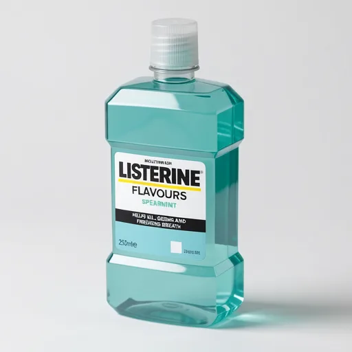 Listerine Spearmint Enamel Protection Mouthwash 250ml