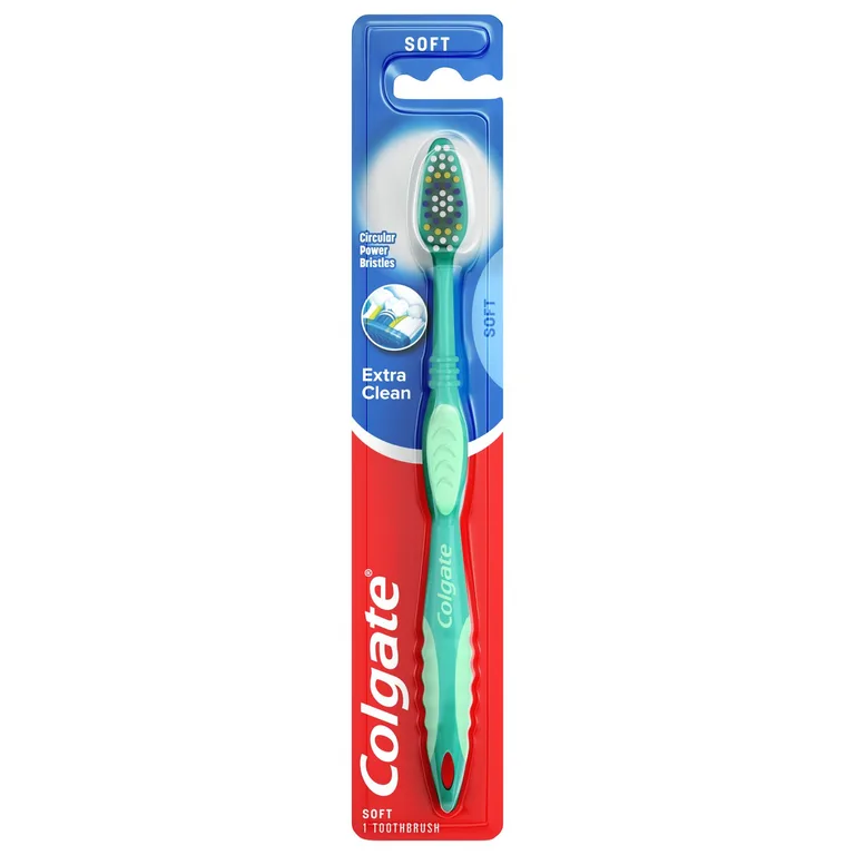 Colgate Extra Clean Medium Toothbrush 2 Pack
