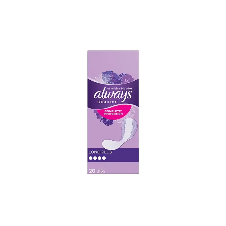 Always Discreet Long Plus Incontinence Pads 8 Pack