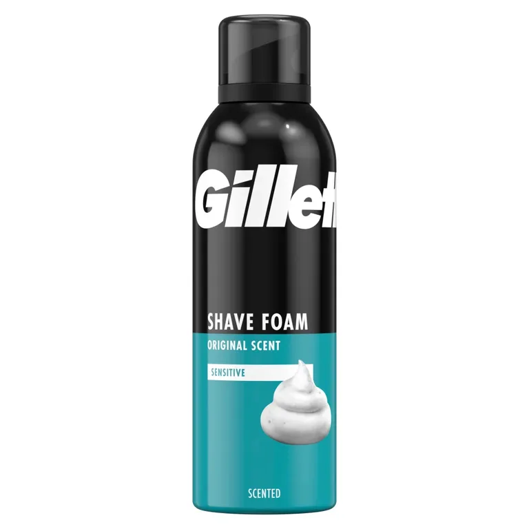 Gillette Classic Sensitive Shave Foam, 250ml