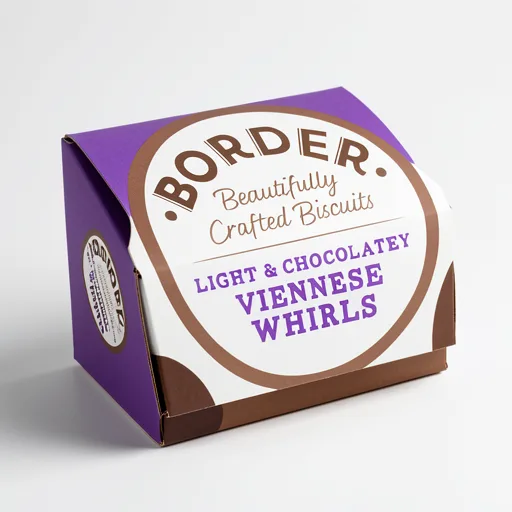 Border Milk Chocolate Viennese Whirls 150g