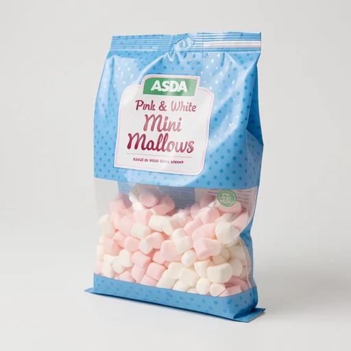 ASDA Pink & White Mini Mallows 150g
