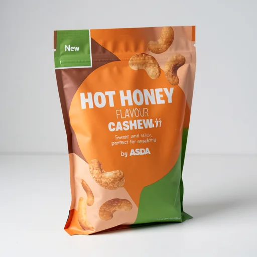 ASDA Hot Honey Flavour Cashews 150g