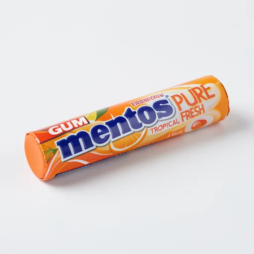 Mentos Gum Pure Fresh Tropical 8 Pieces 15g