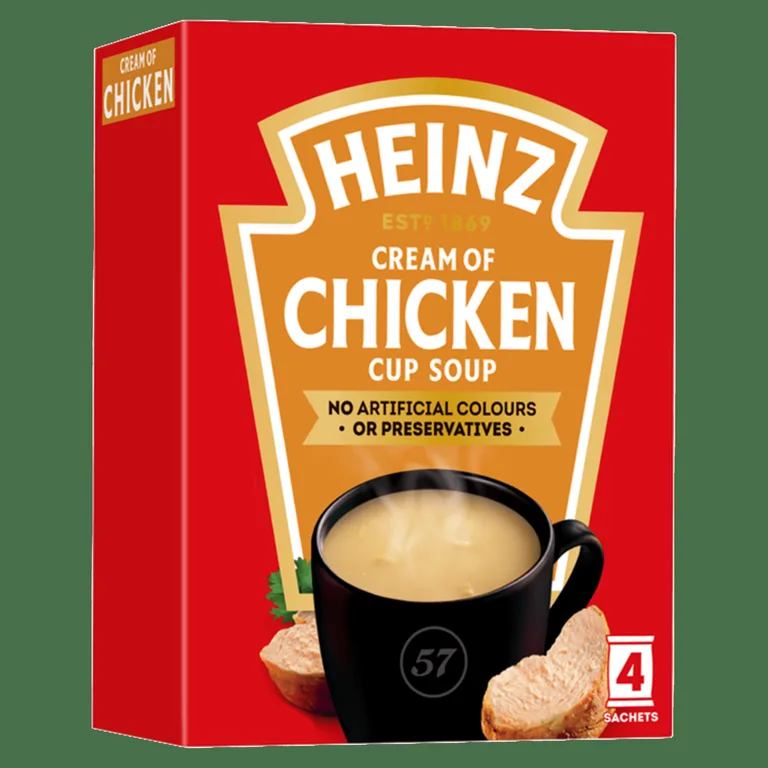 Heinz Cream of Chicken Cup Soup 4 x 17g (68g)