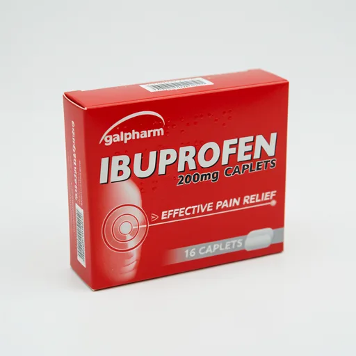 Galpharm Ibuprofen 200Mg 16 Caplets (#)