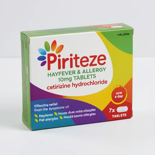 Piriteze Hayfever & Allergy Relief Tablets 7s