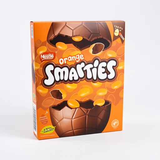 Smarties Orange Flavoured Milk Chocolate Large Egg 188g