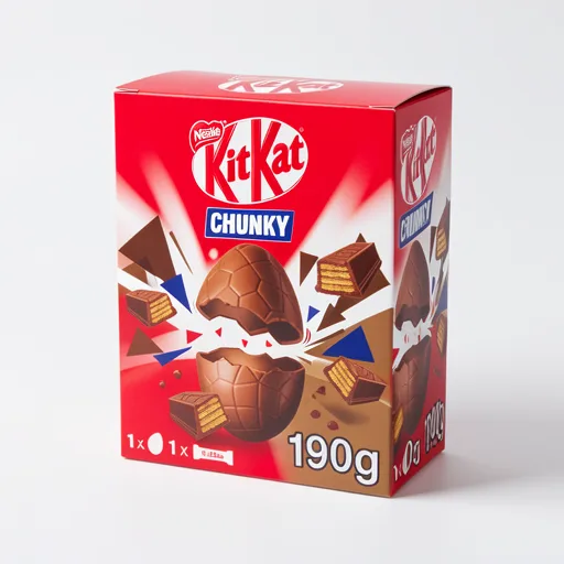 KitKat Chunky Milk Chocolate Large Easter Egg 190g