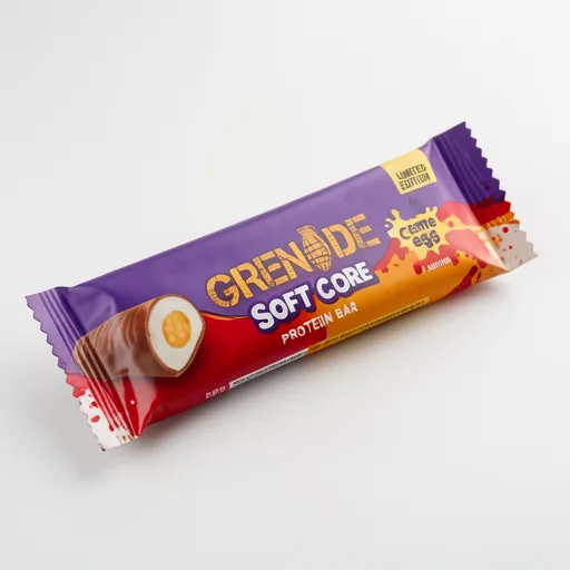 Grenade 45g Soft Core Creme Egg Flavour Protein Bar, Limited Edition
