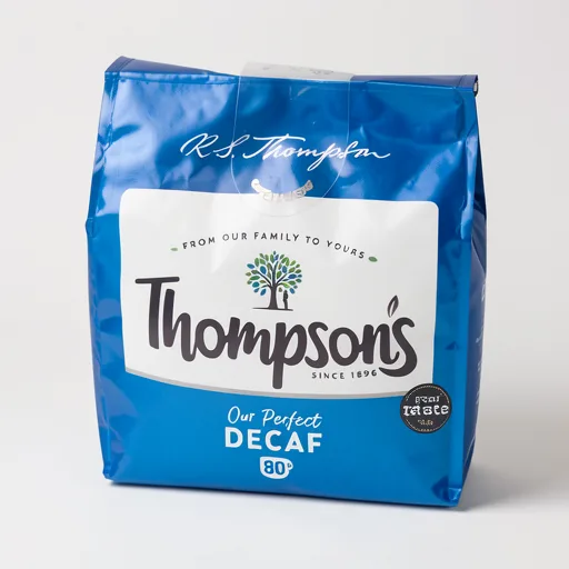 Thompson's Family Teas Our Perfect Decaf 80 Tea Bags 250g