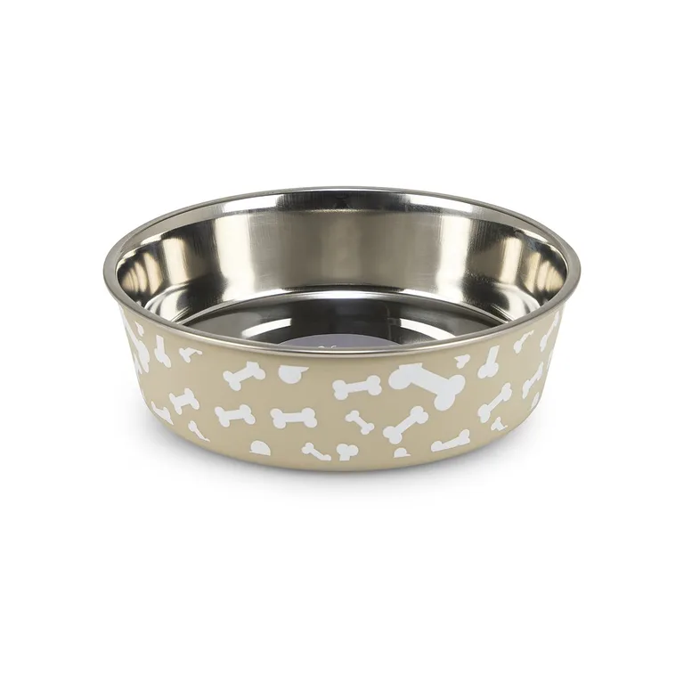 Petface Deli White Bones Dog Bowl