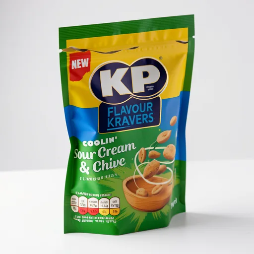 KP Flavour Kravers Sour Cream & Chive Peanuts 140g