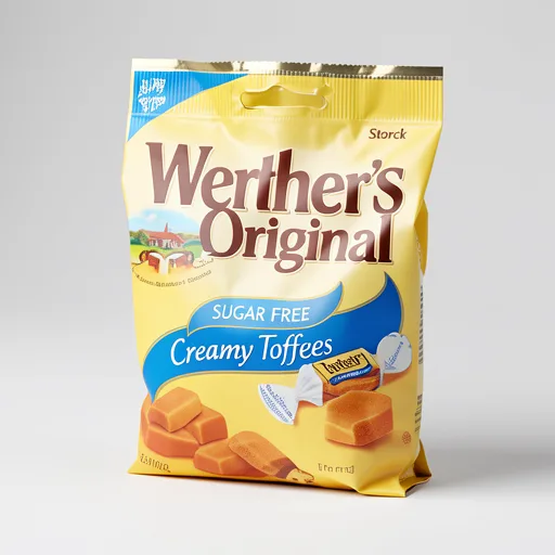 Werthers Sugar Free Creamy Toffees 80g