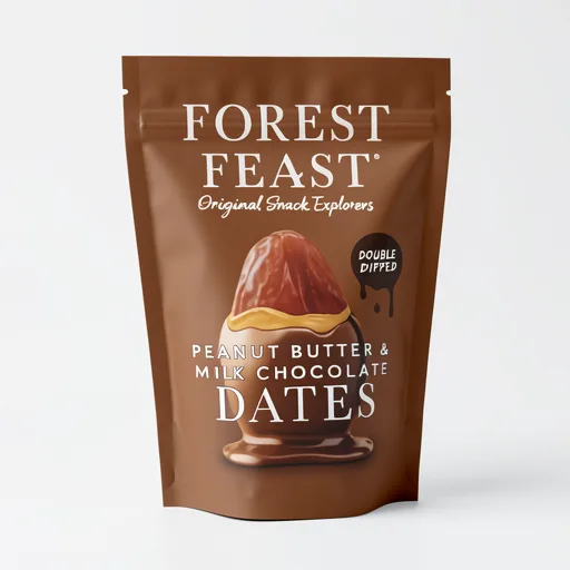 Forest Feast 140g Peanut Butter & Milk Chocolate Dates