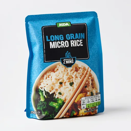 ASDA Long Grain Micro Rice 250g