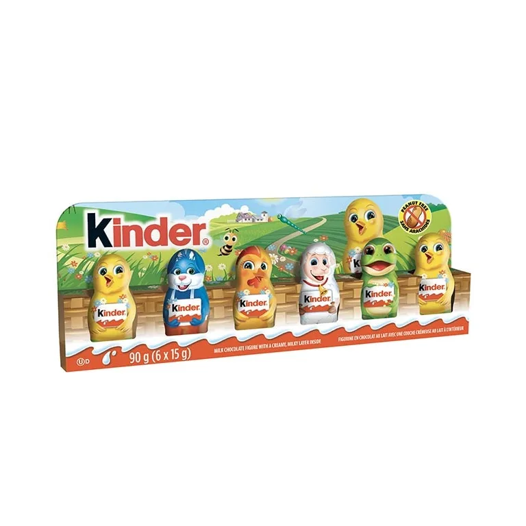 Kinder Milk Chocolate Easter Mini Figures 6 x 15g