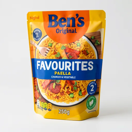 Ben's Original Favourites Chorizo & Vegetables Paella 