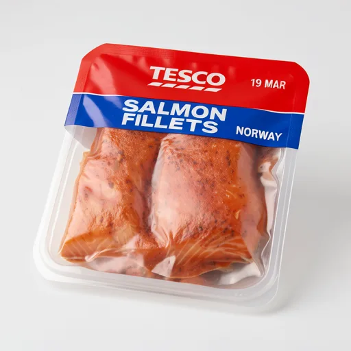 Tesco Sweet Chilli Salmon Fillets 230g