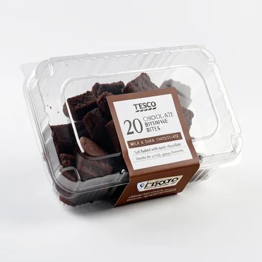 Tesco Chocolate Brownie Bites 20 Pack