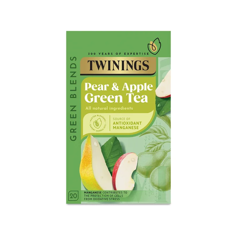 Twinings Pear & Apple Green Tea 20 Pack 40g