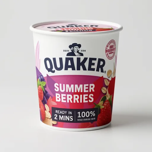 Quaker Oat So Simple Summer Berries Porridge Pot 58g