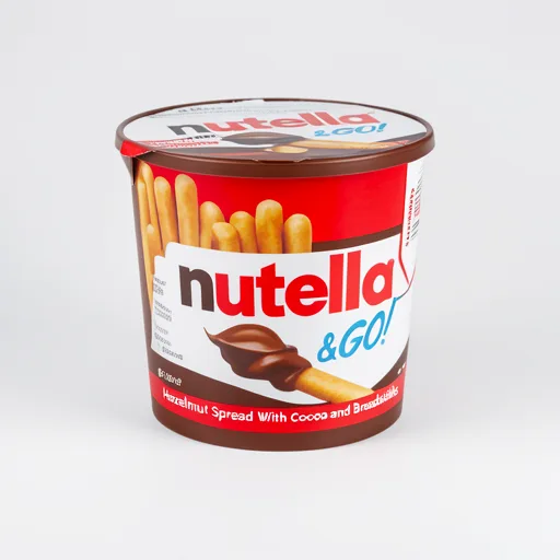 Nutella Nutella & Go!  Hazelnut Chocolate Spread and Breadsticks Snack Pot 48g