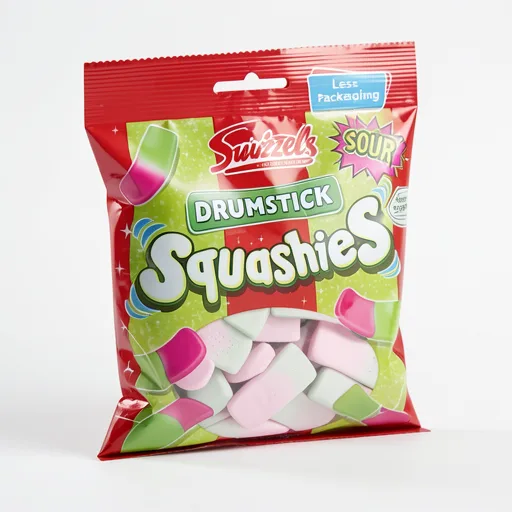 Swizzels Drumstick Squashies Sour Cherry & Apple 140G