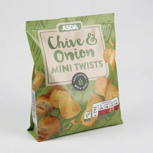 ASDA Chive & Onion Mini Twists 125g