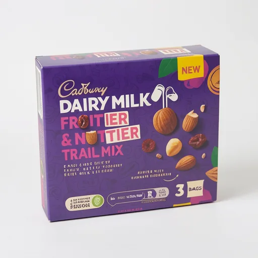 Cadbury Dairy Milk Fruitier & Nuttier Trail Mix 3 x 35g (105g)